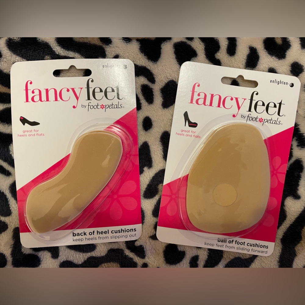 Fancy Feet cushions for heels and balls of the feet